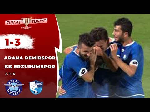 Adana Demirspor 1-3 BB Erzurumspor Maç Özeti (Ziraat Türkiye Kupası 2. Tur) / 21.09.2016