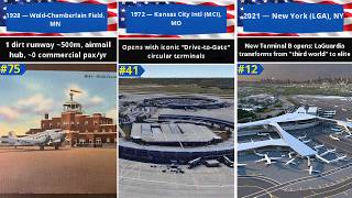 Evolution of US Airports (1920 - 2026) | From Small Runways to True Global Scale