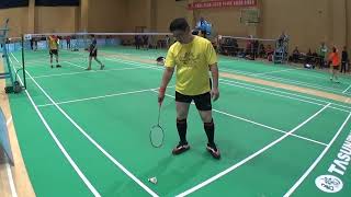 SF 50XD 徐正豪/王麗玲(台)vs潘险峰/籍素英(四川)20171104四川攀枝花華人盃羽球賽