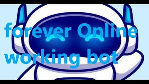 how to make your bot online forever with commands with no coding easiest way