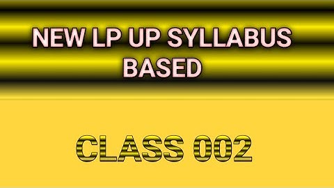 NEW LP/UP SYLLABUS BASED CLASS 00#keralapsctips by Shahul