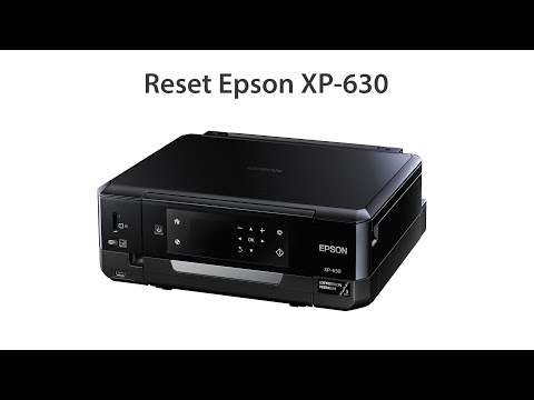 video Reset Epson XP 630 Wicreset Key