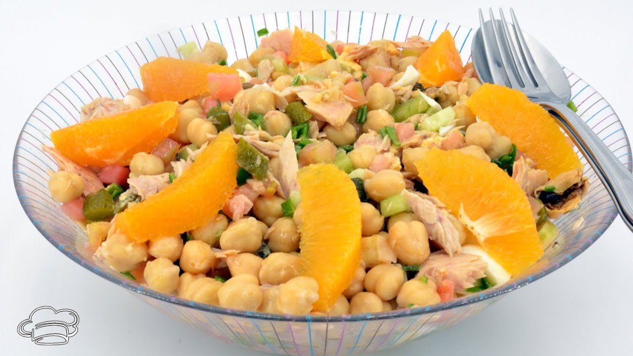 ENSALADA de garbanzos para el VERANO de Javier Romero