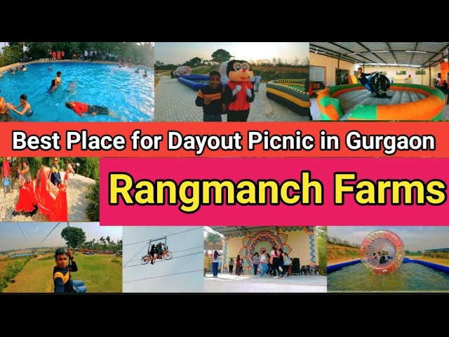 Rangmanch Farms | Gurugram | 30+ Meal options, 70+ activities. Everything unlimited/ Adventure class=