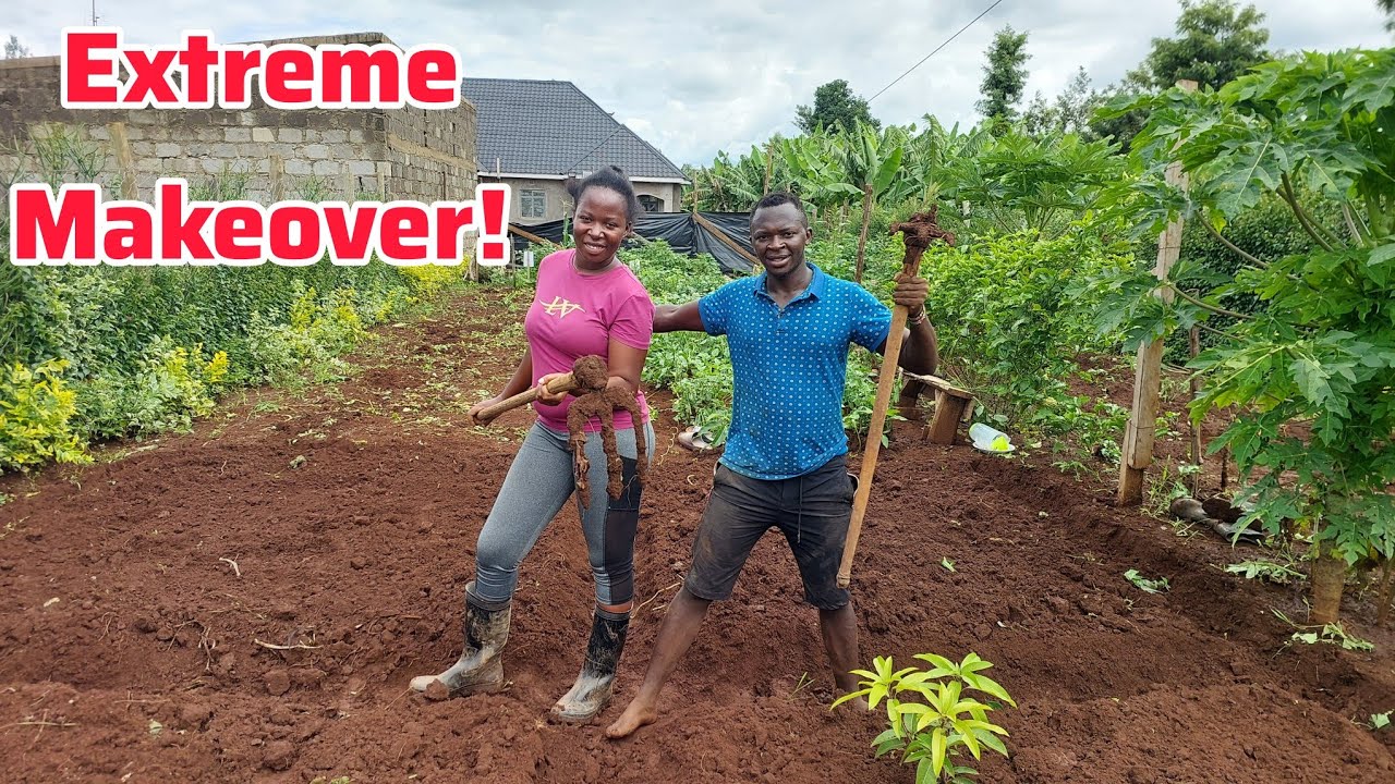 Unbelievable Transformation: African Village Kitchen Garden Extreme Makeover😲🏡♥️
