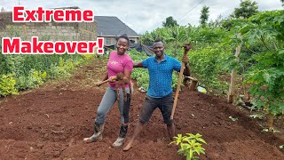 Unbelievable Transformation: African Village Kitchen Garden Extreme Makeover😲🏡♥️