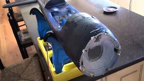 Boil foam to reshape your RC Plane