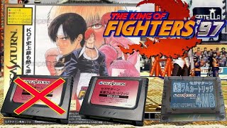 【SNK】ザ キング オブ ファイターズ97 セガサターン版 拡張ラム 有 無し？ 4MBの違いは？(THE KING OF FIGHTERS96 Side by Side Comparison)