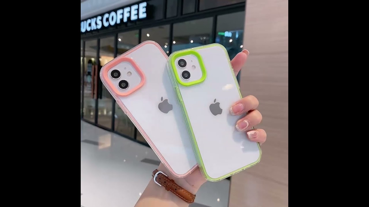 3 IN 1 Clear Case Cover for Apple iPhone Series