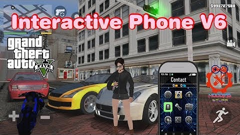 Interactive Phone V6.0 (Touch) ||GTA SA|| Modding Stuff|| Android|| GTA V Full Working Phone