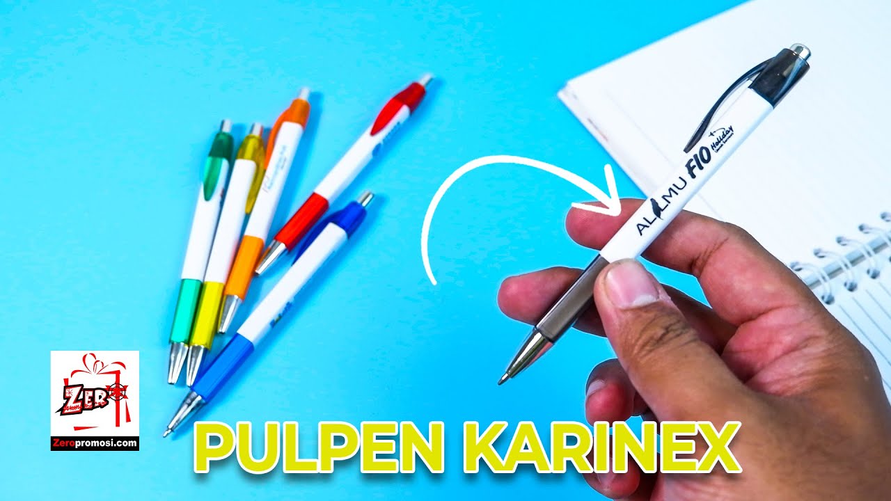 Souvenir pulpen promosi  Karinex review by zeropromosi com 