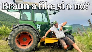 Diserbatrice A Filo Braun Test In Vigna