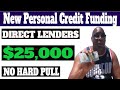Direct Loans Lender Review 2022: How To Get $25k Direct Lender Personal Loan For Bad Credit Reviews?