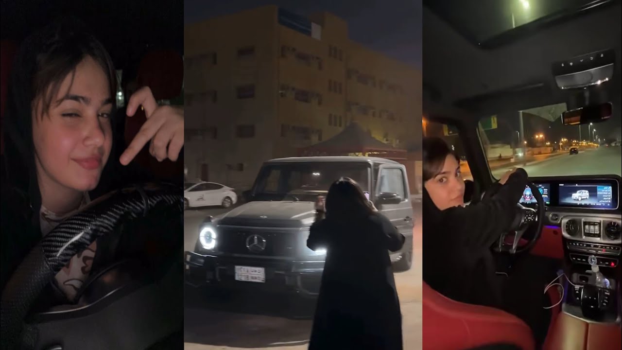 سنابات سارة مهند | سيارة جي كلاس وسارة 😍🔥