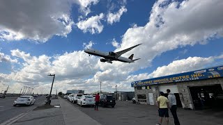 LIVE Plane Spotting Airport Rd Mississauga & uP Express Train to Union Srarion (05/24/24)23 Celsius