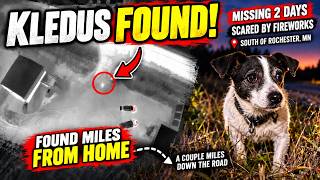 Lost Dog Found After Nearly 2 Days! Thermal Drone Rescue Near Rochester, MN