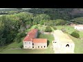 Ref:5p_a7FrJ5IQ Abbaye de trizay vue du ciel