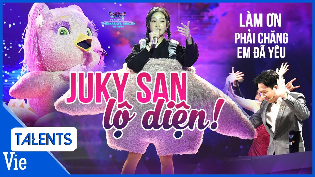 Juky San lộ diện là CHIP CHIP PINK, live Làm Ơn x Phải Chăng Em Đã Yêu cực đã tai | Ca Sĩ Mặt Nạ