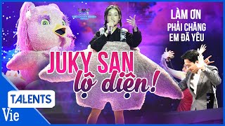 Juky San lộ diện là CHIP CHIP PINK, live Làm Ơn x Phải Chăng Em Đã Yêu cực đã tai | Ca Sĩ Mặt Nạ