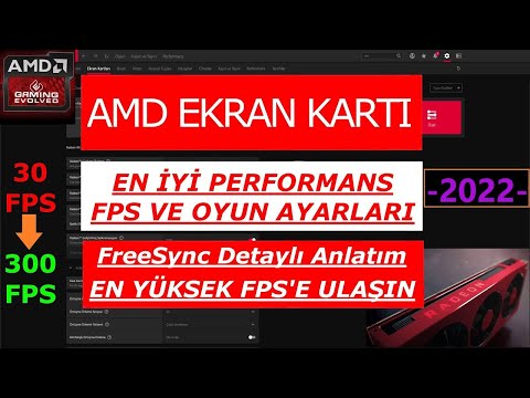 AMD EKRAN KARTI FPS ARTTIRMA 2022 | DETAYLI BÜTÜN AYARLAR