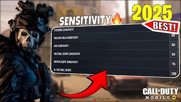 Best Sensitivity Settings in CODM 2025 (No Recoil + God Aim)