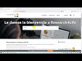 ACCESO A RESEARCH4LIFE