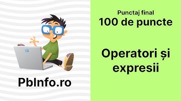 Probleme rezolvate PbInfo - Operatori și expresii — Programare C++ (3)