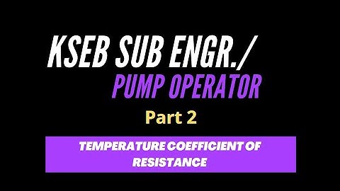 KSEB Sub Engineer/Pump Operator|Part 2