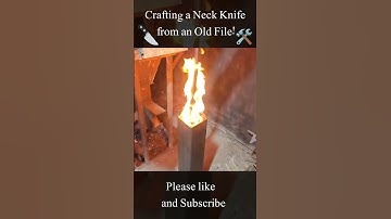 Forging a NAKIRI San Mai Knife from an Old File