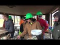 Rotary Lights Set-up. WINDY OCT. 31. City Utilities & SW Wisconsin Technical College.