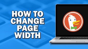 How To Change Page Width On Duckduckgo (Easiest Way)