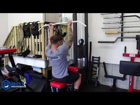 Supinated Grip Lat Pulldowns