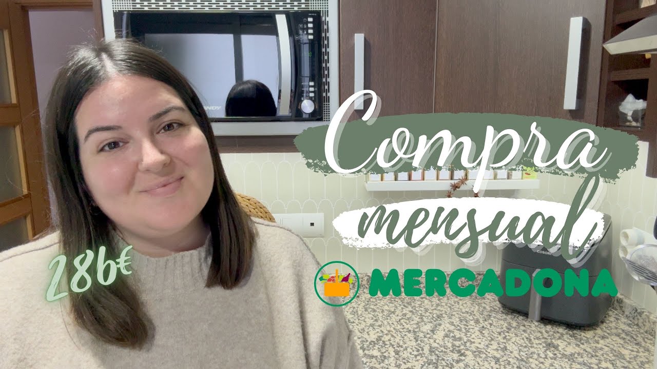 🛒 COMPRA MENSUAL MERCADONA ESPECIAL NAVIDAD 🎄🛍 💸 286€ 🤑