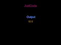Swap Two Numbers in ONE Line 😱|JustCode|#coding #python #codingforbeginners #procoding #trending