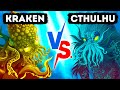 Kraken vs Cthulhu: Qual destas é a nº 1 dentre as lendas de monstros marinhos?