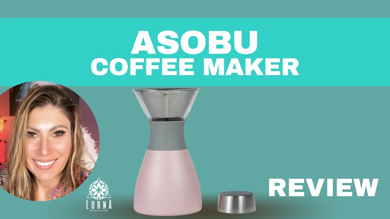 Asobu Insulated Pour Over Coffee Maker (32 oz.) Double-Wall Vacuum