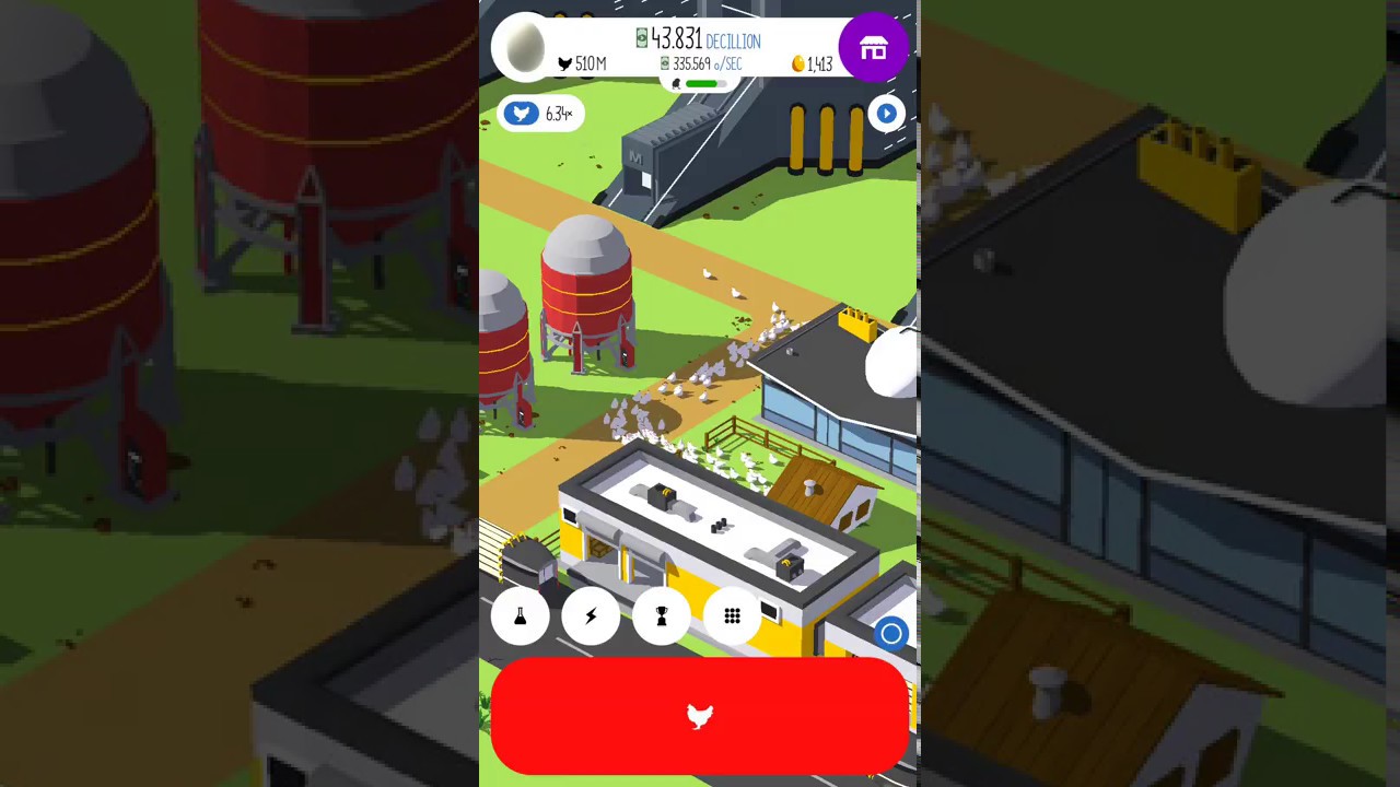Egg Inc Running Chicken Glitch (Egg, Inc.)