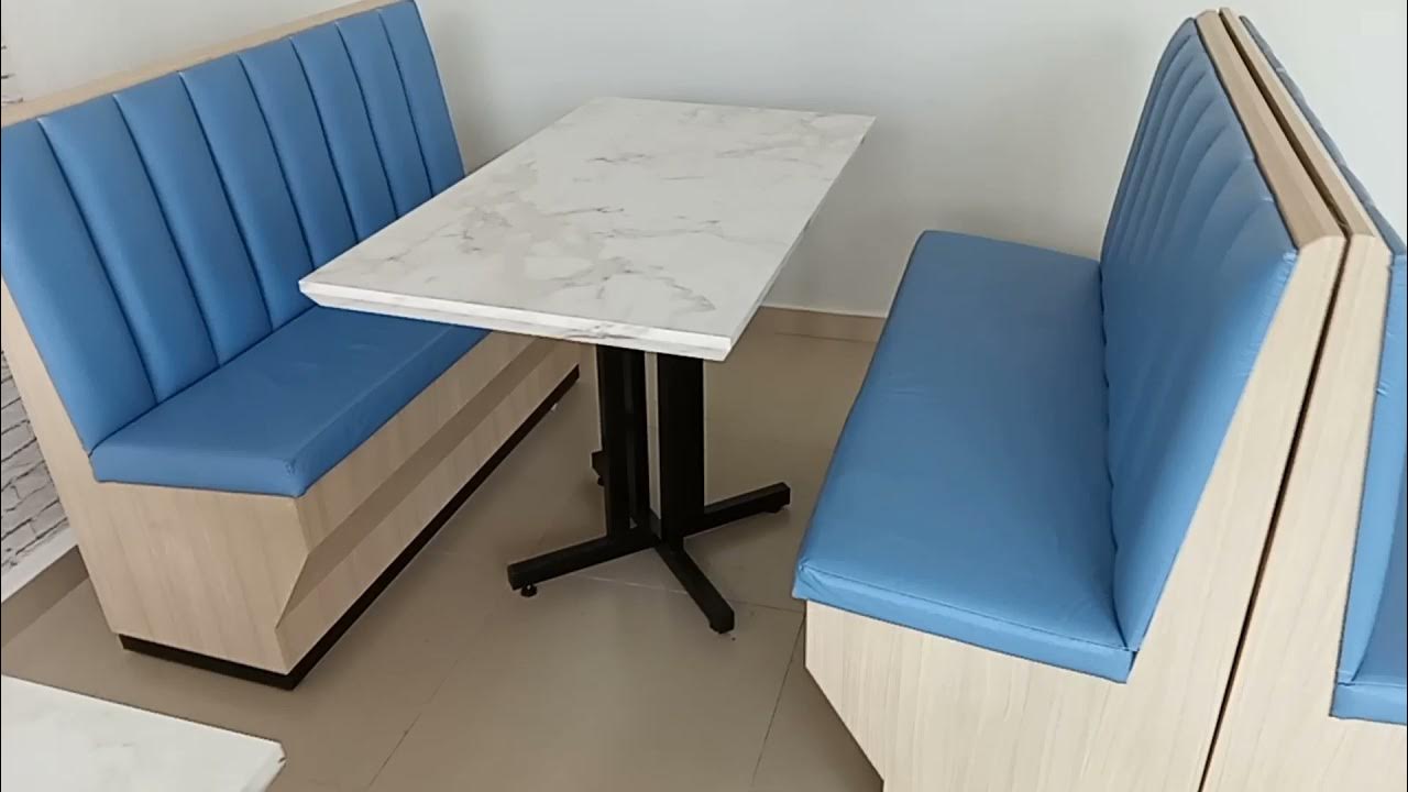 como Fiz Banco Booth diy capitonê sofá booth diy para restaurante ou  lanchonete fácil de fabricar 