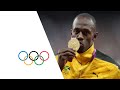 Usain Bolt Receives 100m Gold Medal - London 2012 Olympics