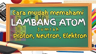 Struktur Atom (2) | Cara Paling Mudah Menentukan Jumlah Proton, Neutron, dan Elektron