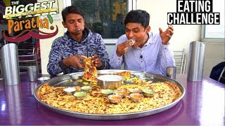 World Biggest Paratha Eating Challenge | Big Paratha Eating Competition |Indian Food Challenge