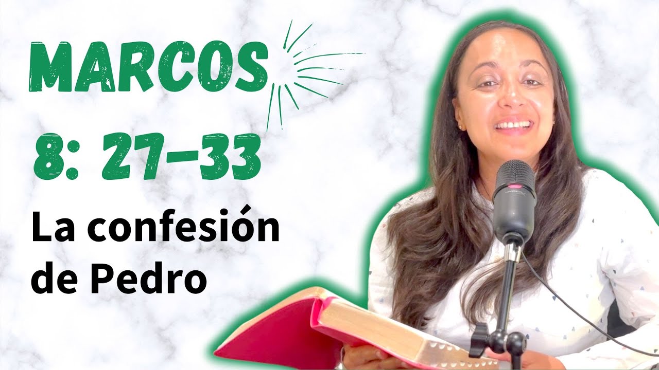 Marcos 8:27-33 (La Confesión de Pedro) - Kateryna Karreras