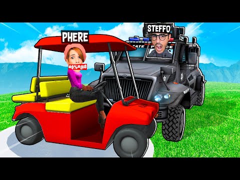 POLIZIA vs GOLF CART! - Gta 5