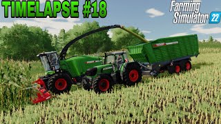 SILAGE ON FENDT ONLY FARM! (TIMELAPSE#18) [FS22]