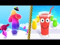 ♻️ Juice Run 3D Vs Blob Runner 3D All Levels Gameplay Walkthrough 4K Nr 49