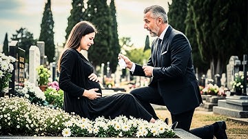 Milijunaš Posjećuje Grob Svog Sina I Pronalazi Mladu Trudnicu Koja Plače—Ono Što Otkrije Mijenja Sve