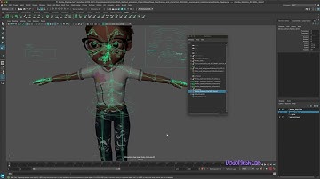 Scaling Rig with offset grouping in Autodesk Maya