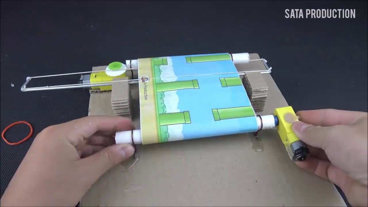 How To Make Flappy Bird Game Using Cardboard - Amazing Game from Cardboard  —