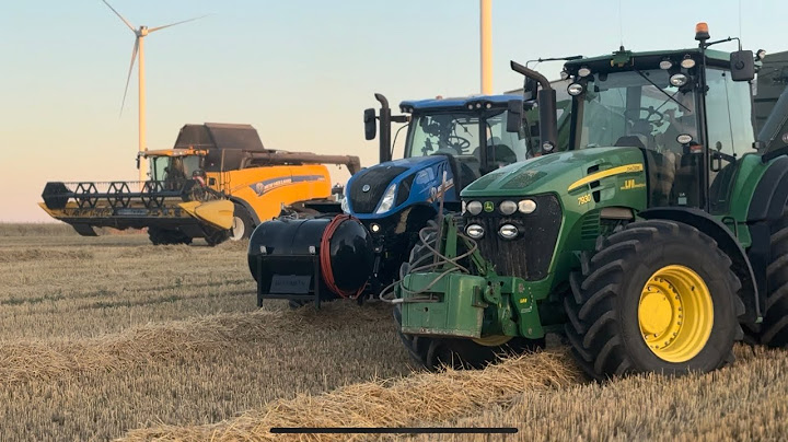 Żniwa 2025 * New Holland’y dają czadu * Claas * John deere