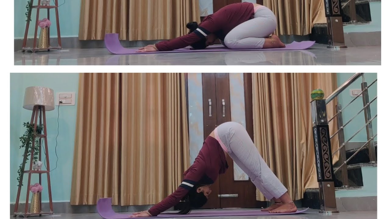 Yoga Asanas For Migraine//@YoginiVlogs - YouTube